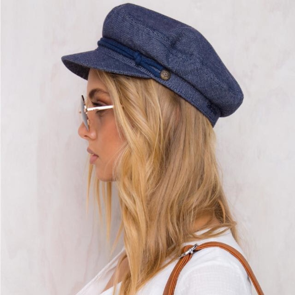 Brixton Denim/ Blue Fiddler Cap